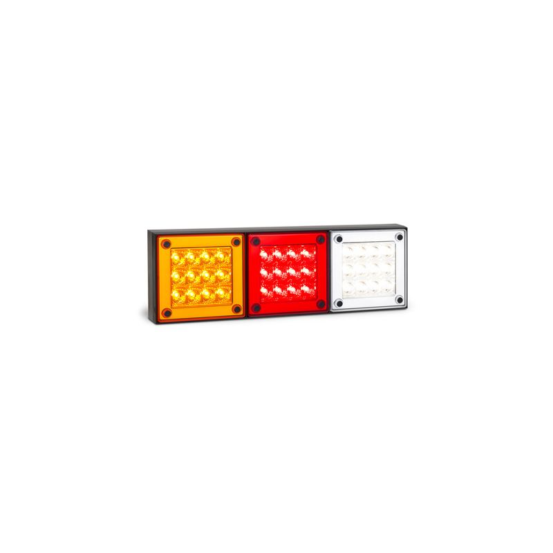 COMBINATION/TAIL LIGHT LED AUTOLAMPS STOP/TAIL/INDICATOR/REVERSE LED LIGHT 12/24V AMBER/RED/C