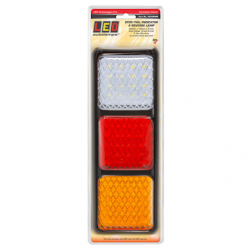 COMBINATION/TAIL LIGHT LED TECHNOLOGIES STOP/TAIL/INDICATOR/REVERSE LED LIGHT 12/24V AMBER/RE