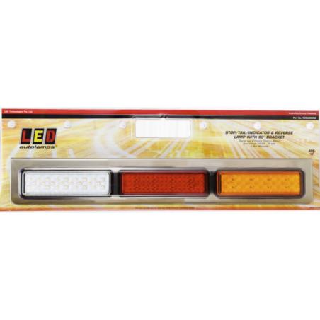 COMBINATION/TAIL LIGHT LED AUTOLAMPS STOP TAIL, INDICATOR & REVERSE ASSEMBLY