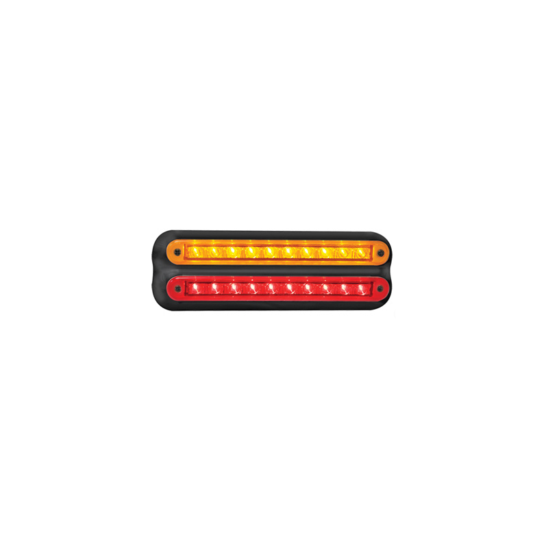 COMBINATION/TAIL LIGHT LED AUTOLAMPS STOP/TAIL STRIP LAMP AND INDICATO