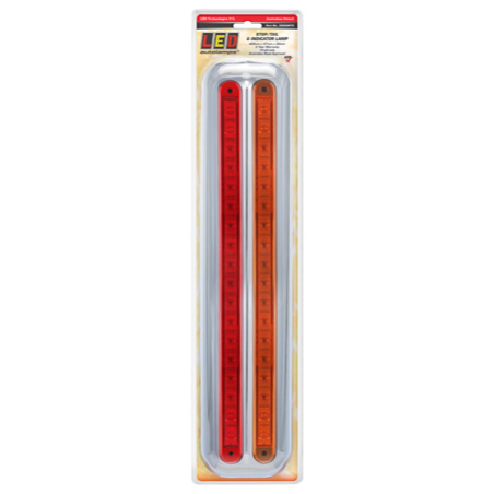 COMBINATION/TAIL LIGHT LED AUTOLAMPS 12V STOP/TAIL/IND WHITE