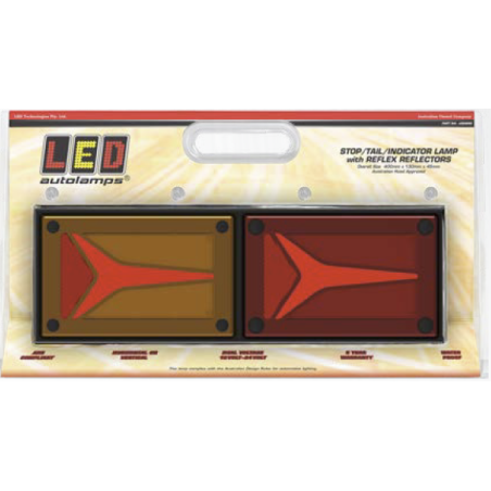 COMBINATION/TAIL LIGHT LED STOP/INDICATOR/REFLECTOR 12/24V