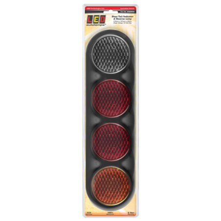 COMBINATION/TAIL LIGHT LLED AUTOLAMPS STOP/TAIL/IND/REV LAMP - 12V