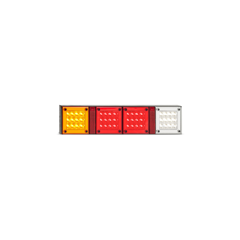 COMBINATION/TAIL LIGHT LED AUTOLAMPS 12/24V STOP/TAIL/REV