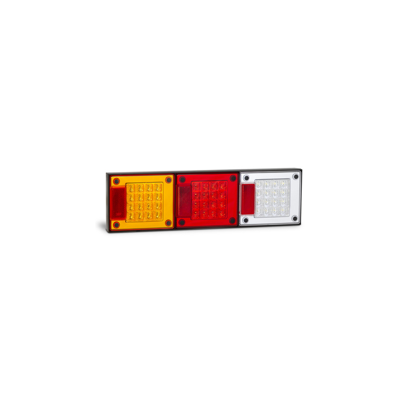 COMBINATION/TAIL LIGHT LED AUTOLAMPS STOP/TAIL/INDICATOR/REVERSE REFLECTORS LED LIGHT AMBER/R