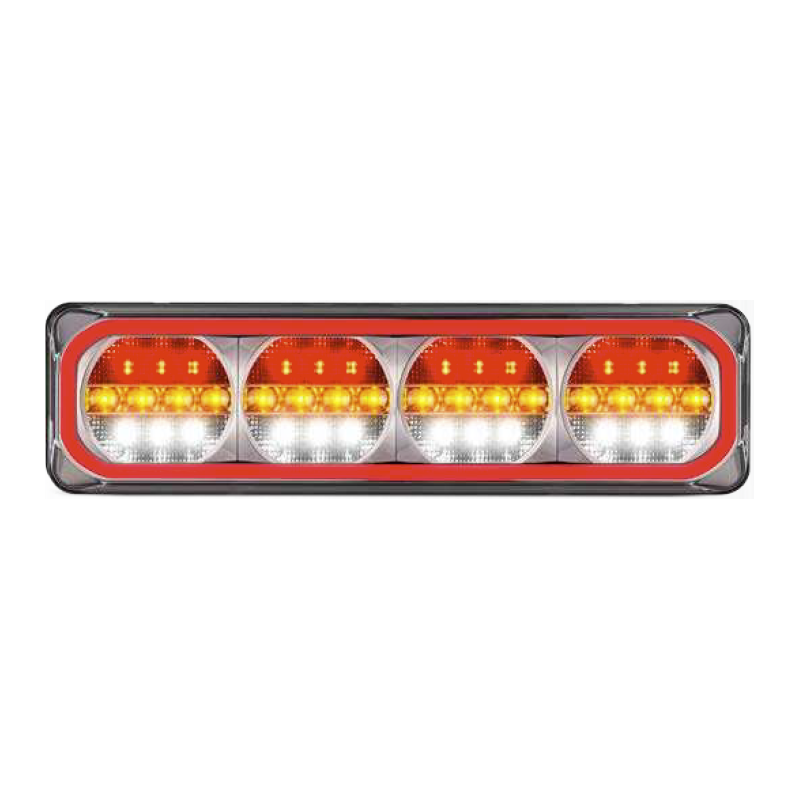COMBINATION/TAIL LIGHT LED AUTOLAMPS TWIN BLISTER WITH TRY ME FUNCTION, STOP/REV