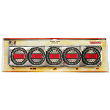 COMBINATION/TAIL LIGHT LED AUTOLAMPS LED STOP/TAIL/IND LIGHT WITH REFLECTOR