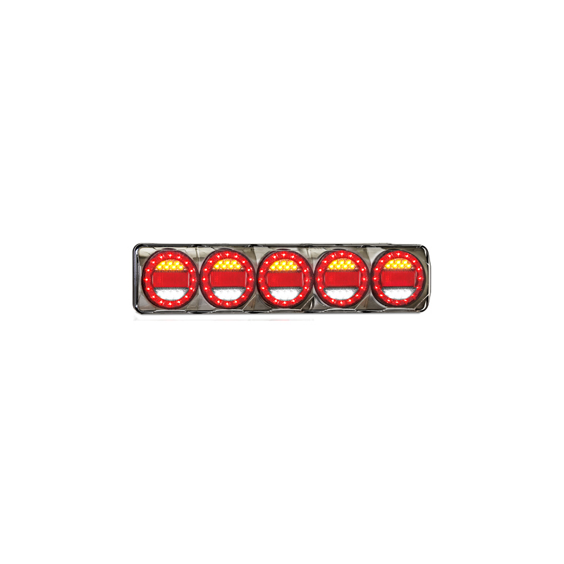 COMBINATION/TAIL LIGHT LED AUTOLAMPS LED STOP/TAIL/IND LIGHT WITH REFLECTOR