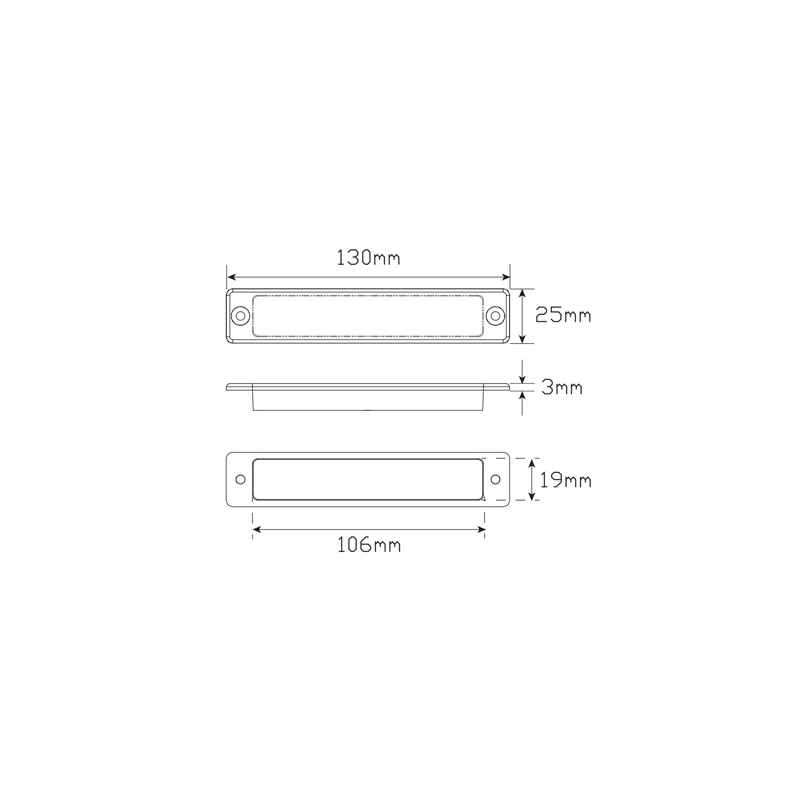 LIGHT FRONT MARKER LIGHT LED 12V
