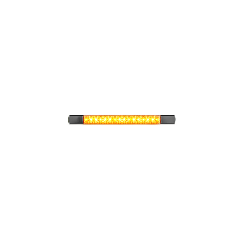 LIGHT LED AUTOLAMPS INDICATOR 16 LED 12V LOW PROFILE 285X25MM