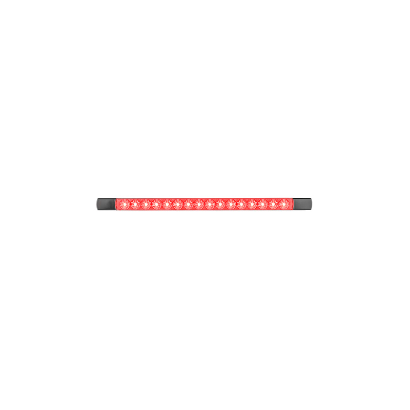 LIGHT LED AUTOLAMPS STOP/TAIL LIGHT 16 LED 12V LOW PROFILE 530X25MM SURFACE