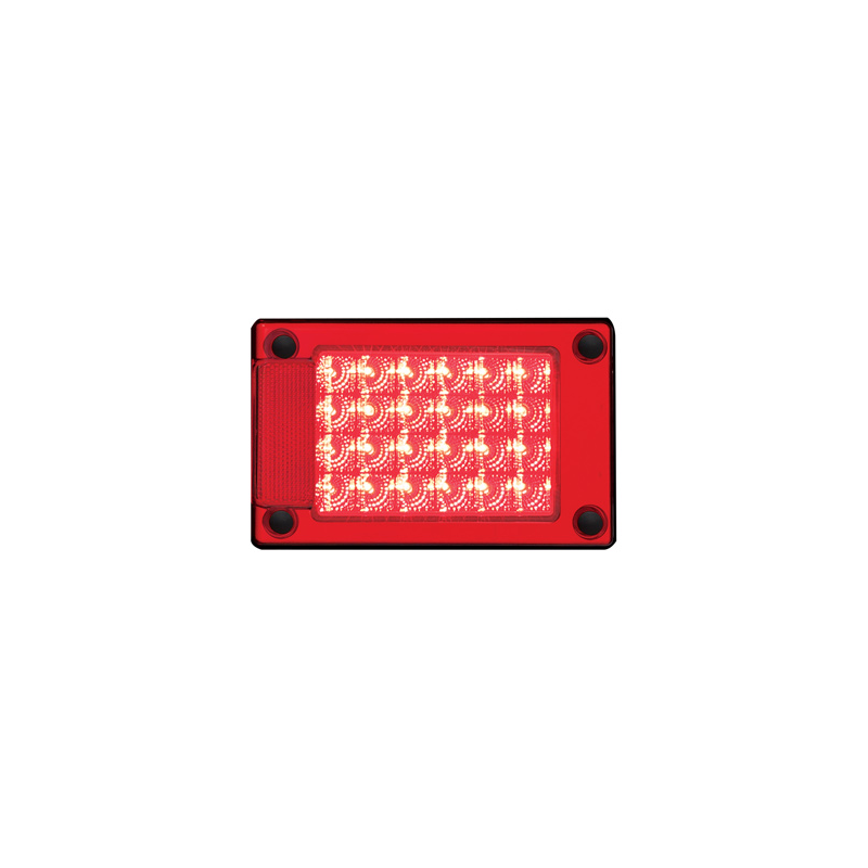 LIGHT LED AUTOLAMPS RED LED STOP/TAIL J3 LAMP INSERT