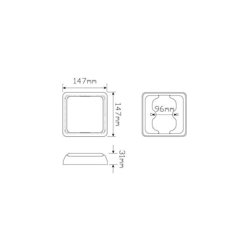 COMBINATION/TAIL LIGHT STOP/TAIL LIGHT LED 12/24V