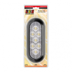 LIGHT LED AUTOLAMPS REVERSE LAMP WITH RUBBER GROMMET AND PLU