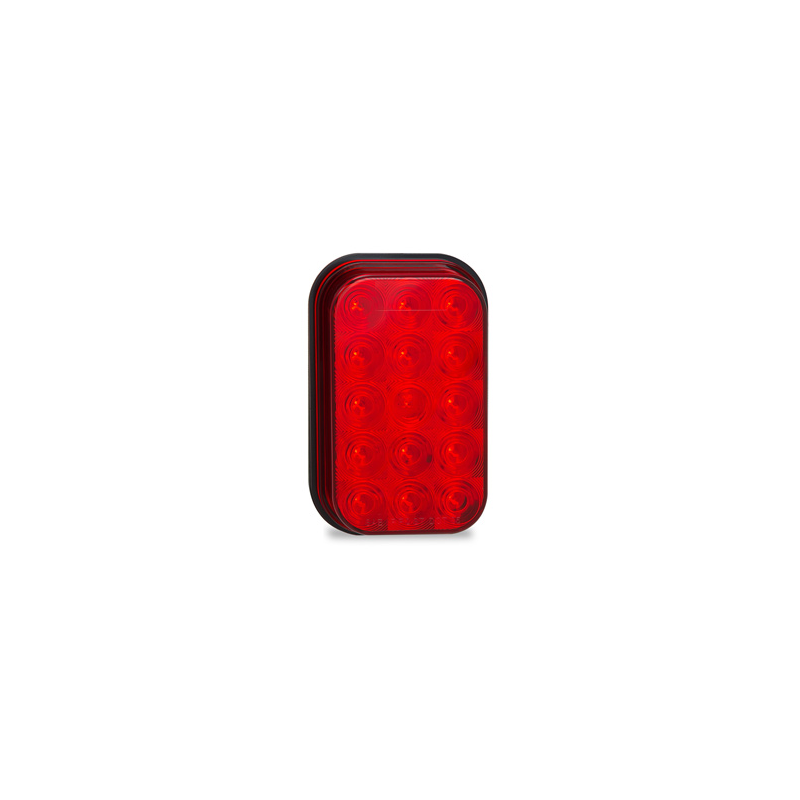 COMBINATION/TAIL LIGHT LED AUTOLAMPS 12/24V STOP/TAIL RECTANGULAR