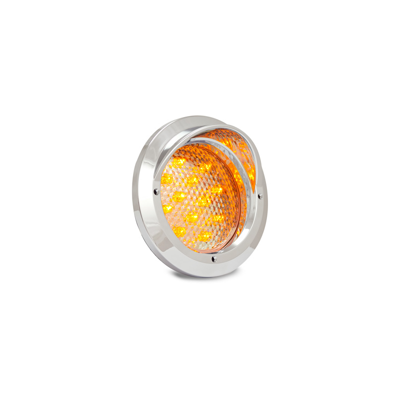 LIGHT LED AUTOLAMPS LED INIDCATOR LIGHT 12-24V ROUND