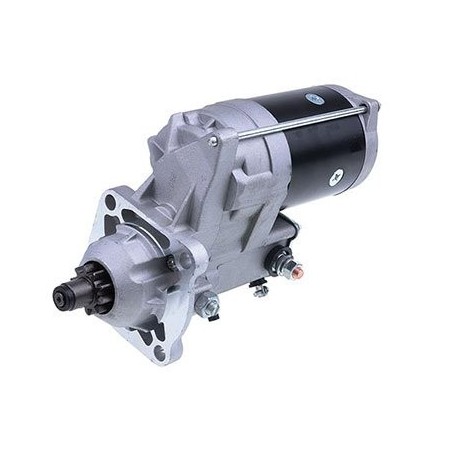 STARTER MOTOR CATERPILLAR KOMATSU CASE DENSO 24 VOLT 10TH CW 40MM