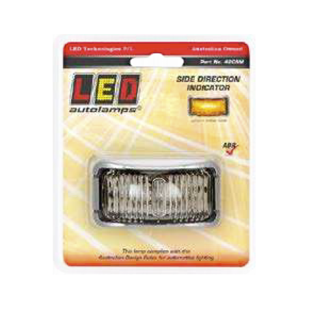 LIGHT LED AUTOLAMPS SIDE INDICATOR LIGHT LED 12 OR 24V