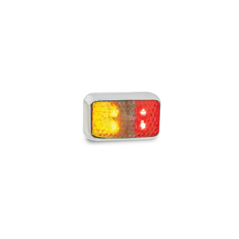 LIGHT SIDE MARKER LIGHT RED/AMBER LED 12 OR 24V