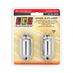 LIGHT LED TECHNOLOGIES LICENCE PLATE LIGHT LED 12 OR 24V