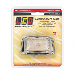LIGHT LED TECHNOLOGIES LICENCE PLATE LIGHT LED 12 OR 24V