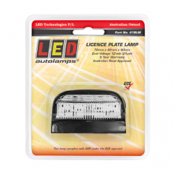LED AUTOLAMPS LICENCE PLATE LIGHT LED 12 OR 24V