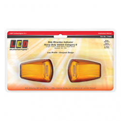 LIGHT LED AUTOLAMPS LED AUTOLAMPS SIDE INDICATOR AMBER LENS CAT 6