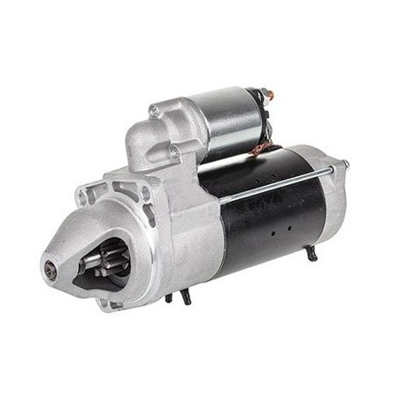 STARTER MOTOR DEUTZ BOMAG ACGO-ALLIS HAMM LIBEHERR GENUINE BOSCH 12 VOLT 9TH CW