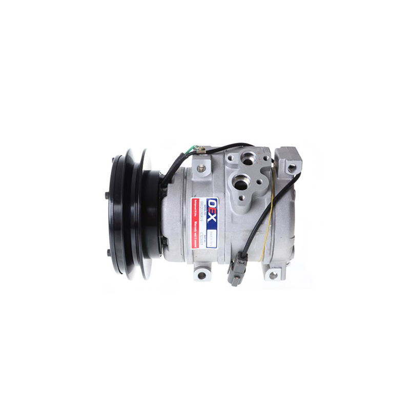 AIR- CON COMPRESSOR SUIT KOMATSU HITACHI TOYOTA 24 VOLT DIRECT MOUNT 10PA15C