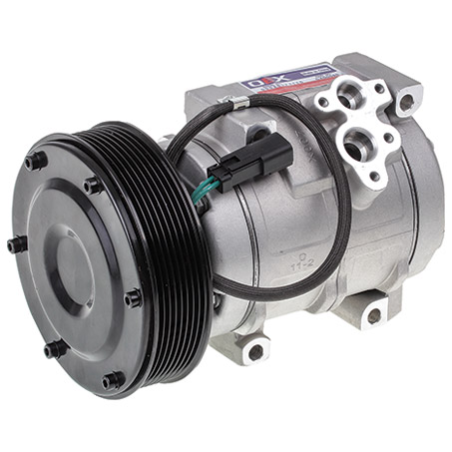 AIR- CON COMPRESSOR SUIT CATERPILLAR KOMATSU 24 VOLT DIRECT MOUNT