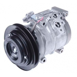 AIR- CON COMPRESSOR GENUINE DENSO SUIT HINO 24 VOLT DIRECT MOUNT 10S15C