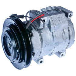 AIR- CON COMPRESSOR SUIT ISUZU GIGA F SERIES 24 VOLT DIRECT MOUNT DENSO 10S15C