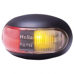 LIGHTING SIDE MARKER LIGHT RED / AMBER LED 9 TO 33 VOLT