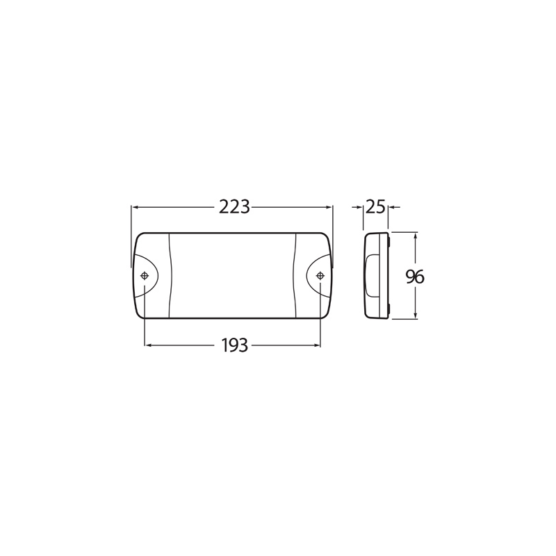 LIGHTING STOP-TAIL-INDICATORLED COMBO LAMP 12/24V SLIM DESIGN
