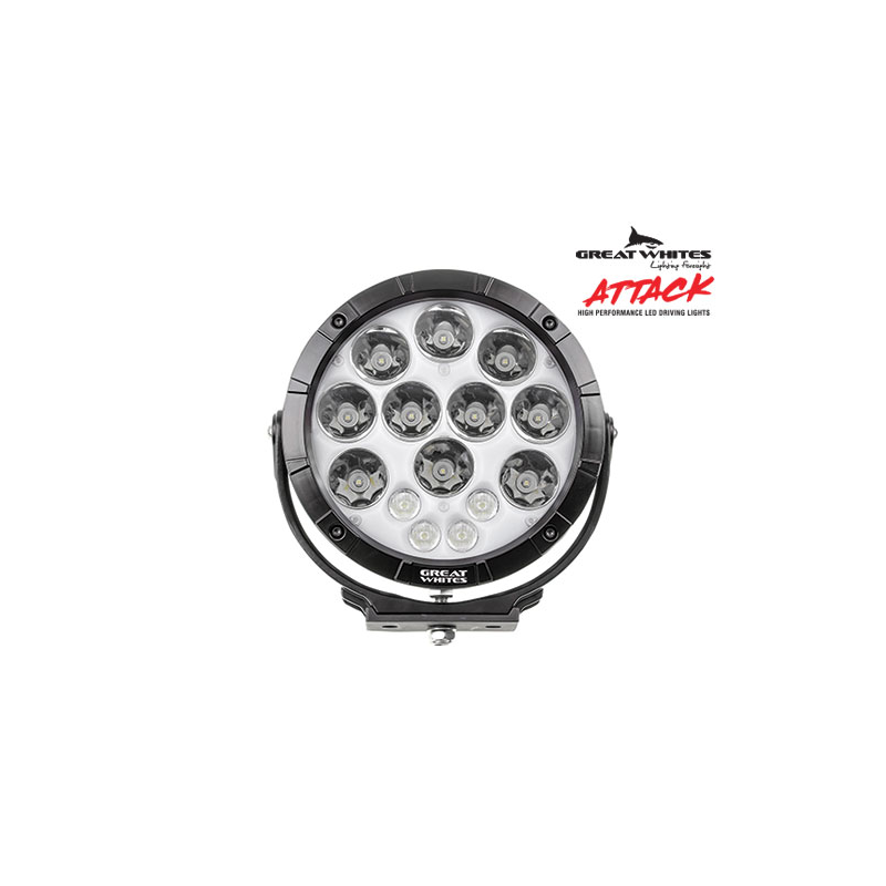 DRIVING LIGHT GREAT WHITES ATTACK 220 SERIES ROUND