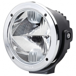 DRIVING LIGHTS HELLA COMPACT LED DRIVING LIGHT 181MM DIA 12-24V CHROME RIM