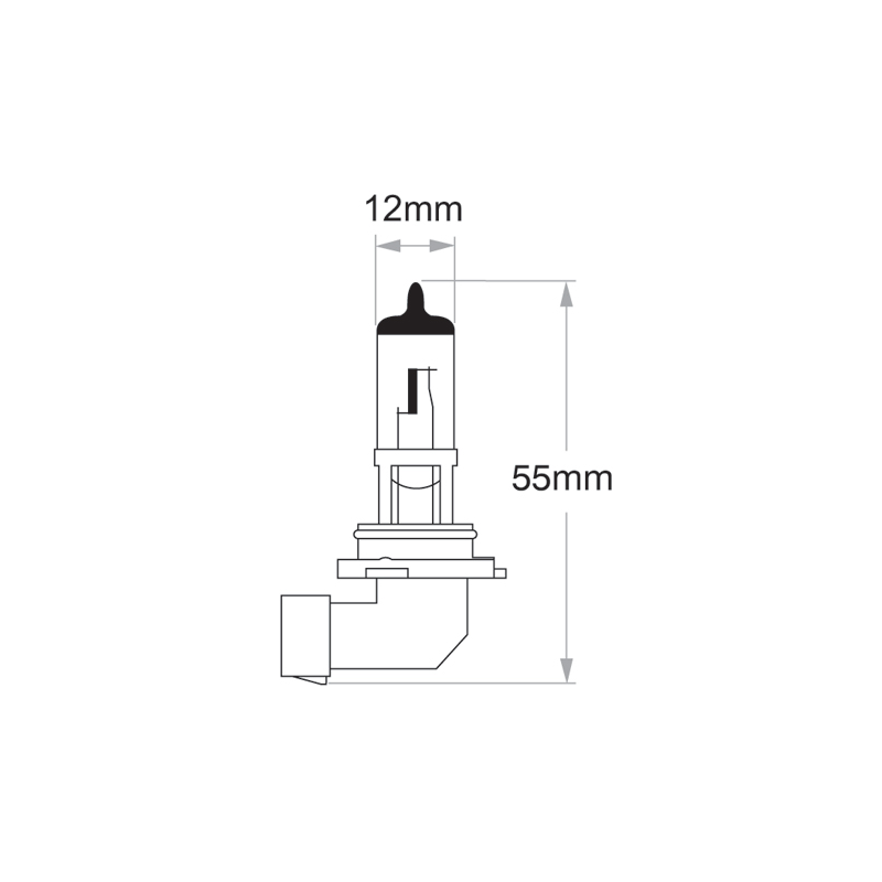 LIGHTING HB4 HALOGEN GLOBE 12 VOLT 51 WATT PLUS 30