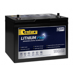 BATTERY C12-100 Xli PLUS CENTURY LITHIUM PRO BATTERY COMPANY BUILT TOUGH