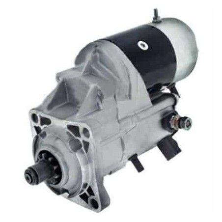 STARTER MOTOR SUIT HYSTER PERKINS CATERPILLAR 24 VOLT 10TH CW 40MM