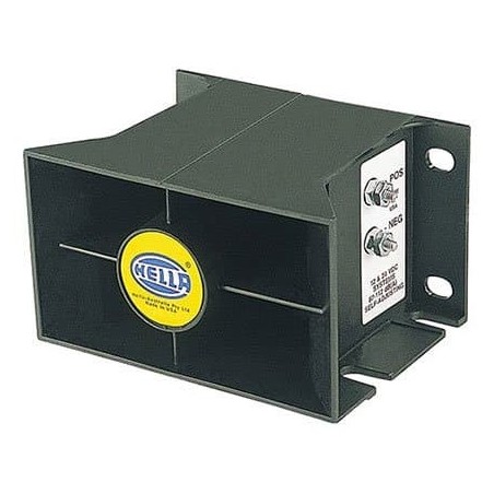 ALARM AIR-HORNS HELLA 12 OR 24 VOLT 117DB