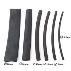 HEAT SHRINK WALL TUBING 6MM X 1M