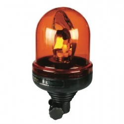 LIGHTING HALOGEN BEACON AMBER 12 OR 24 VOLT POLE MOUNT