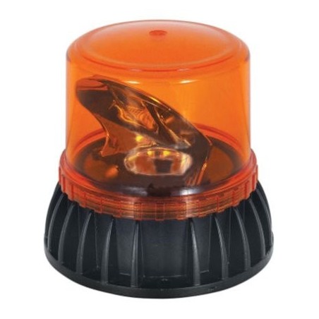 LIGHTING AMBER LED ROTATING BEACON 10-30 VOLT 3 BOLT MOUNT 120 OR 180