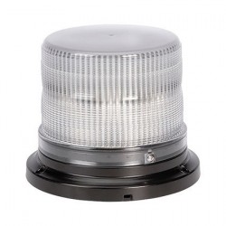 LIGHTING LED BEACON AMBER 12 OR 24 VOLT PERMANENT MOUNT