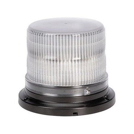 LIGHTING LED BEACON AMBER 12 OR 24 VOLT PERMANENT MOUNT