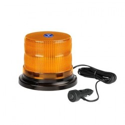 LIGHTING LED BEACON AMBER 12 OR 24 VOLT MAGNETIC MOUNT