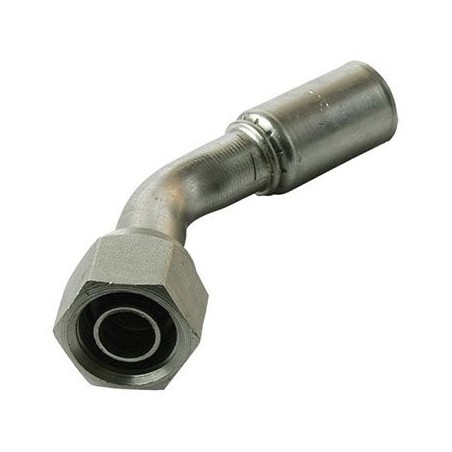 AIR CONDITIONING STEEL FITTING  10 FOR - REDUCED BEADLOCK 10 45
