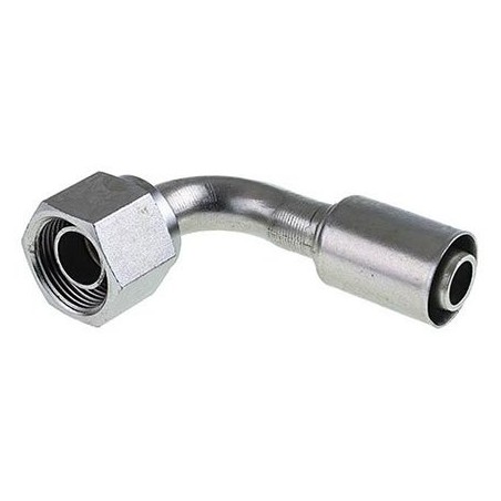 AIR CONDITIONING STEEL FITTING  12 FOR - REDUCED BEADLOCK 12 90