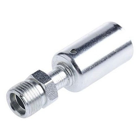 AIR CONDITIONING STEEL FITTING  6 MIOR - BEADLOCK 6 STRAIGHT