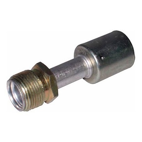 AIR CONDITIONING ALUMINIUM FITTING  12 MIOR - BEADLOCK 12 STRAIGHT